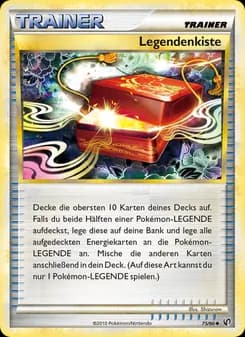 Legendenkiste card in German