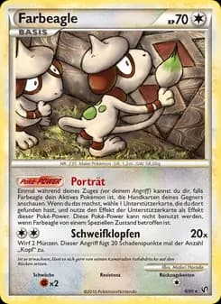 Farbeagle card in German