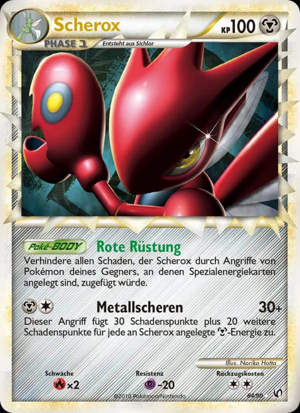 Scherox card in German
