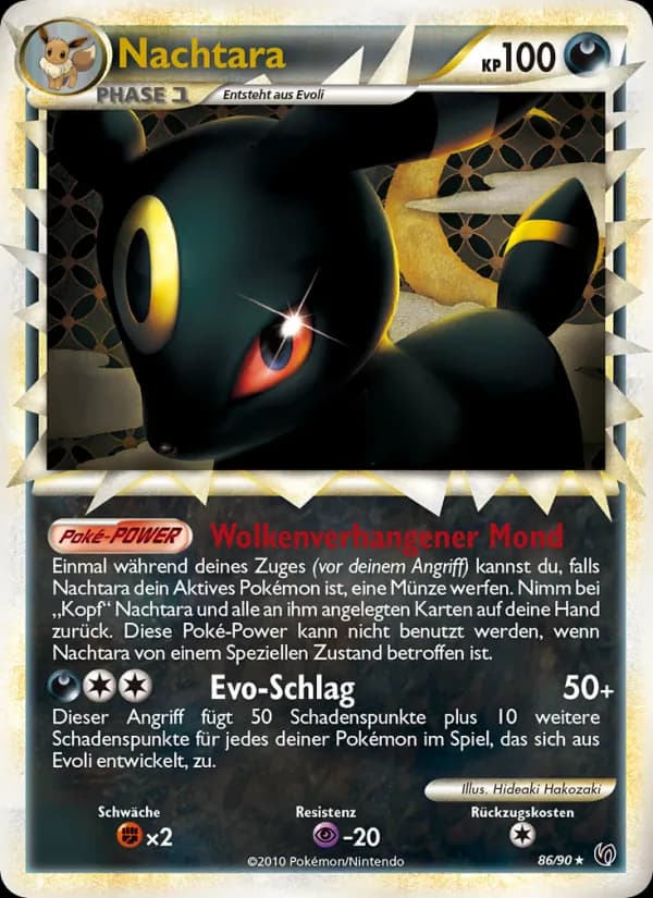 Nachtara card in German
