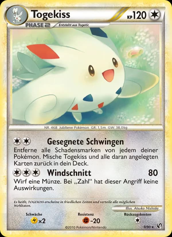 Togekiss card in German