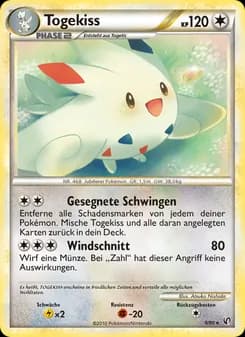 Togekiss card in German