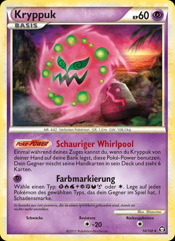 Kryppuk card in German