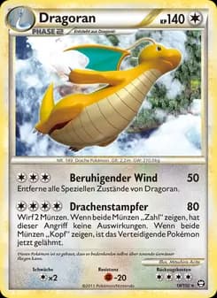 Dragoran card in German
