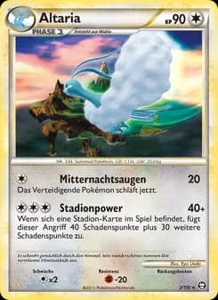 Altaria card in German