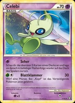 Celebi card in German