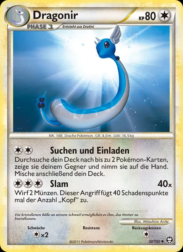 Dragonir card in German
