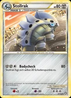 Stollrak card in German