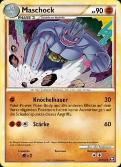 Maschock card in German