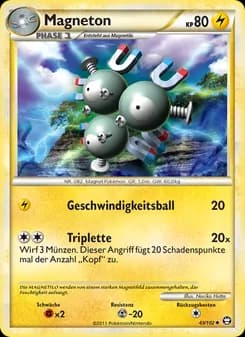 Magneton card in German