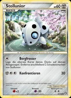 Stollunior card in German