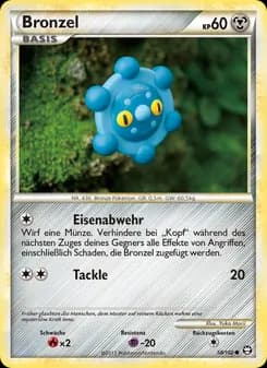 Bronzel card in German