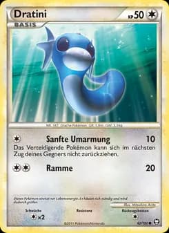 Dratini card in German