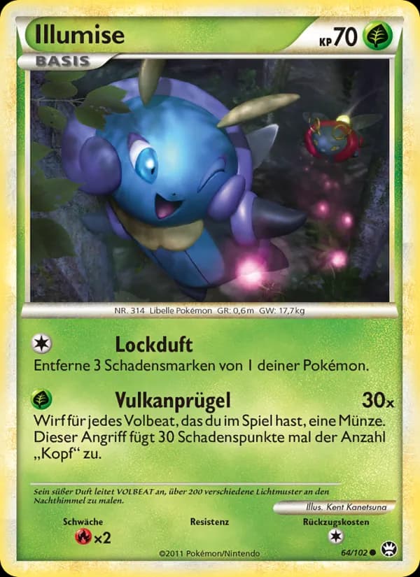 Illumise card in German