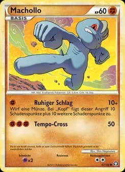 Machollo card in German