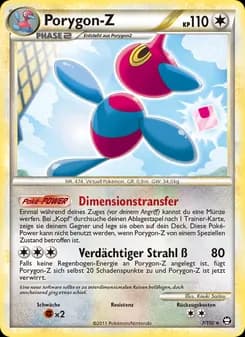 Porygon-Z card in German