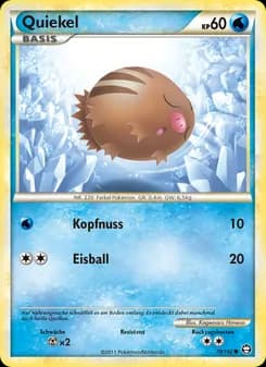 Quiekel card in German
