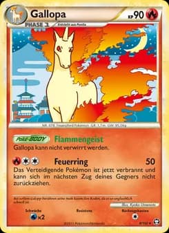 Gallopa card in German