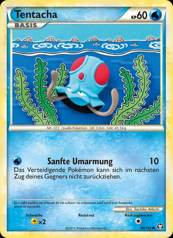 Tentacha card in German