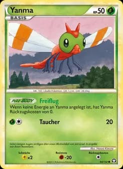 Yanma card in German