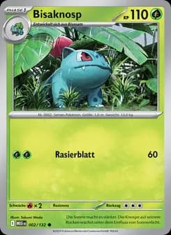 Bisaknosp card in German