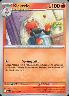 Kickerlo card in German