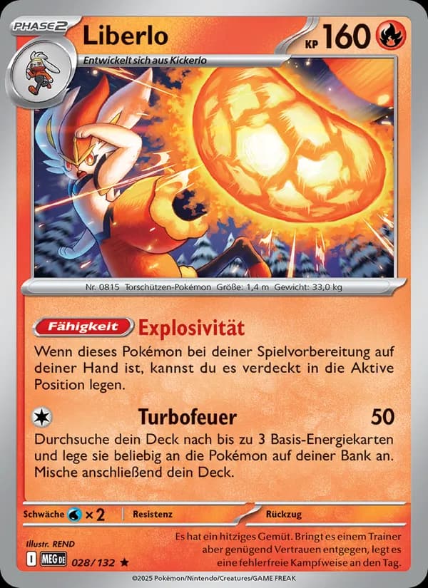 Liberlo card in German
