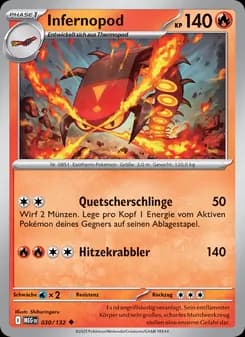 Infernopod card in German