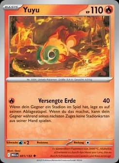 Yuyu card in German