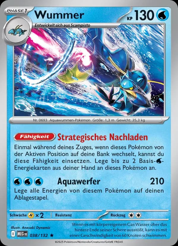 Wummer card in German