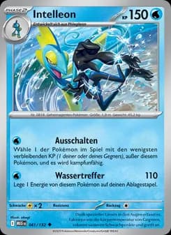 Intelleon card in German