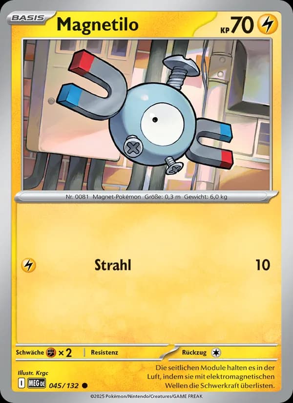 Magnetilo card in German