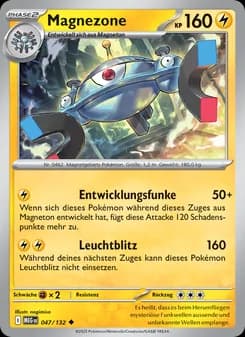 Magnezone card in German