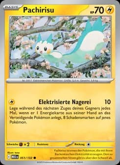 Pachirisu card in German