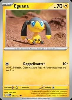 Eguana card in German