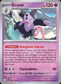 Groink card in German