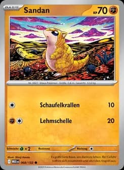 Sandan card in German