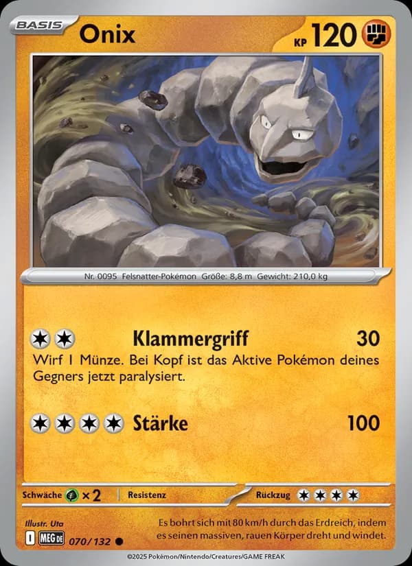 Onix card in German