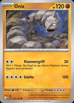 Onix card in German