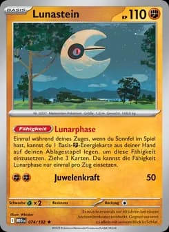 Lunastein card in German