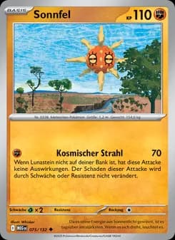 Sonnfel card in German