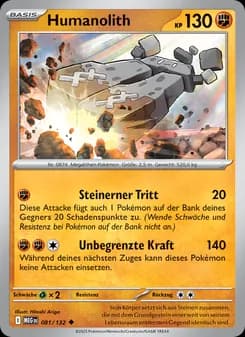 Humanolith card in German
