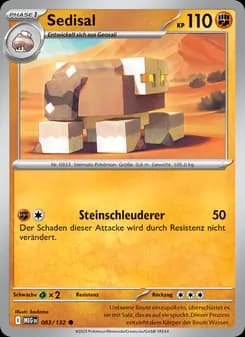 Sedisal card in German