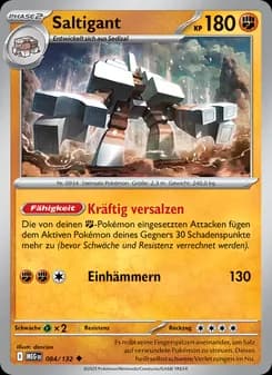 Saltigant card in German