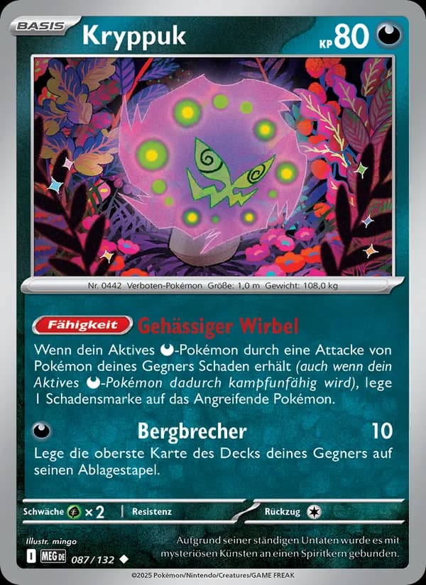 Kryppuk card in German