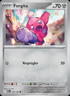 Forgita card in German