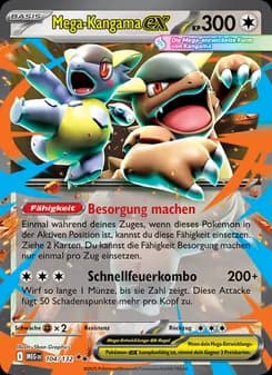 Mega-Kangama-ex card in German
