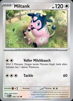 Miltank card in German