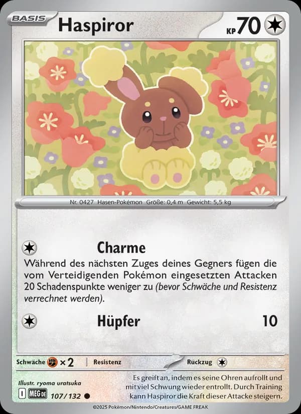 Haspiror card in German