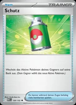 Schutz card in German